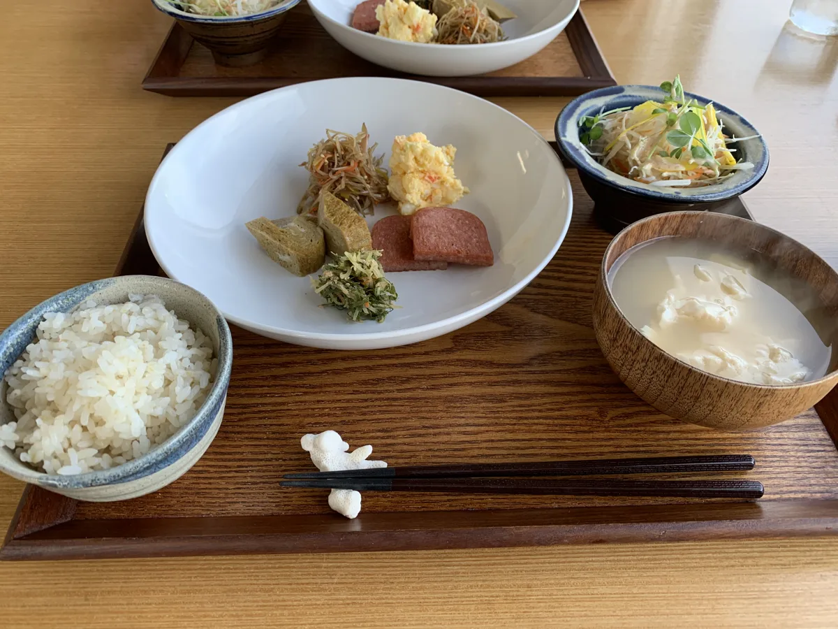 はこな旅館の朝食